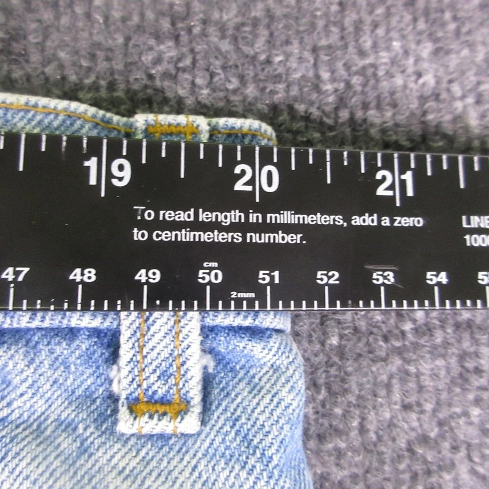 Vintage Levis 509 Jeans Mens 42x32 Blue Regular Fit Straight Denim USA